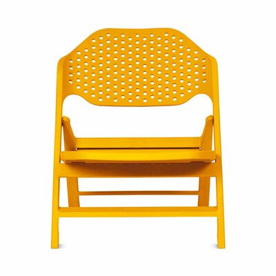 PHOENIX Cala Foldable Wide Chair Yolk Yellow CALA