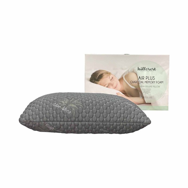 HILLCREST Aloe Vera Charcoal Memory Foam Pillow (online Exclusive) 5378-image 2