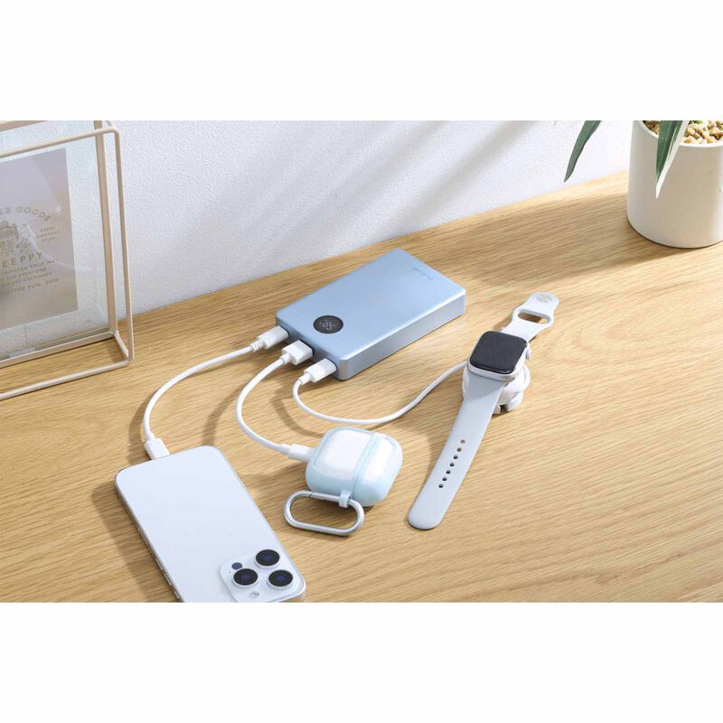 ELECOM Semi-solid State Powerbank 10000mah 35w 2c1a DE-A07-10000BU-image 6