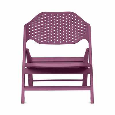 PHOENIX Cala Foldable Wide Chair Grape Purple CALA