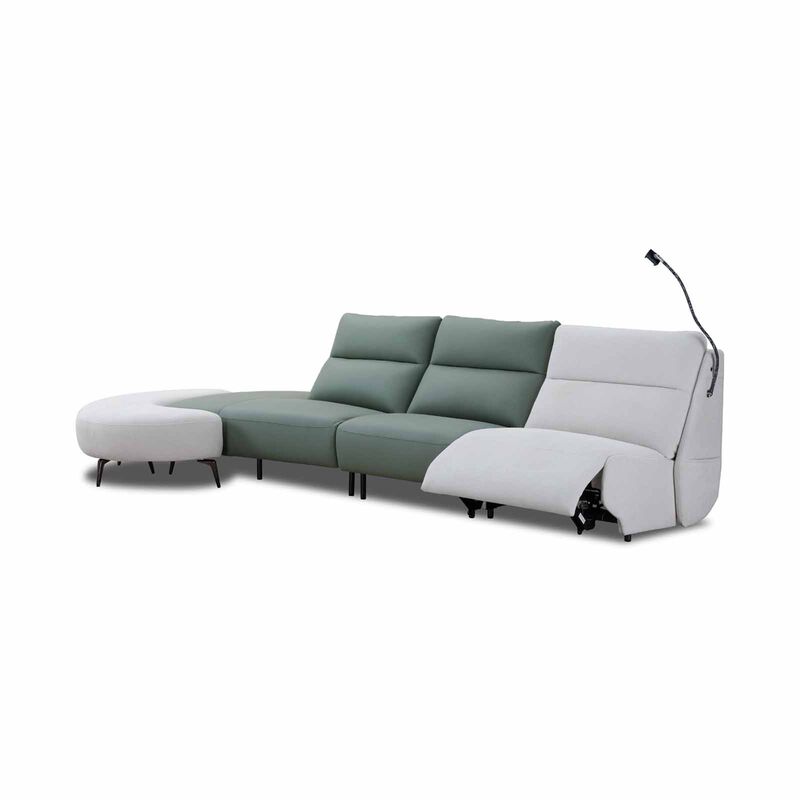 MUZE Modular 4pcs Lt Wht/grn (fab/hl) Cat A AURORA-image 6