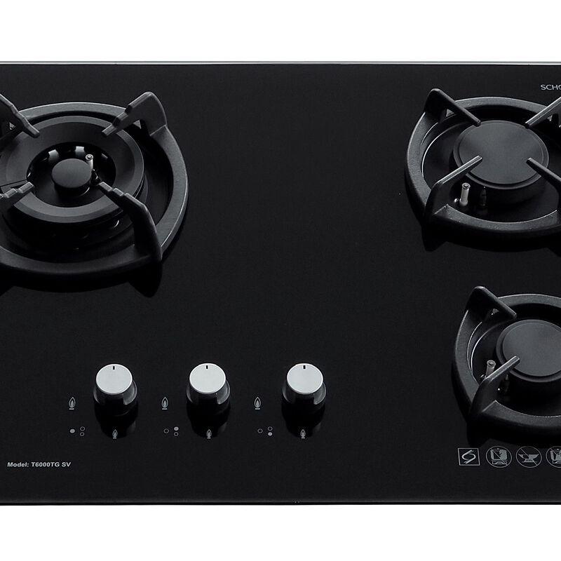 TECNO 3 Burners Glass Hob (exclude Installation) T6000TGSV-image null
