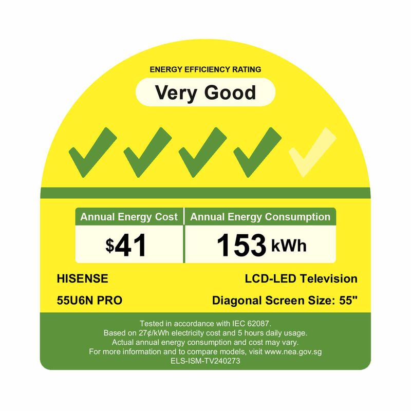 HISENSE 55 In Uled (u6n) Pro 4k Mini-led Smart Tv HS55U6N PRO-image 4