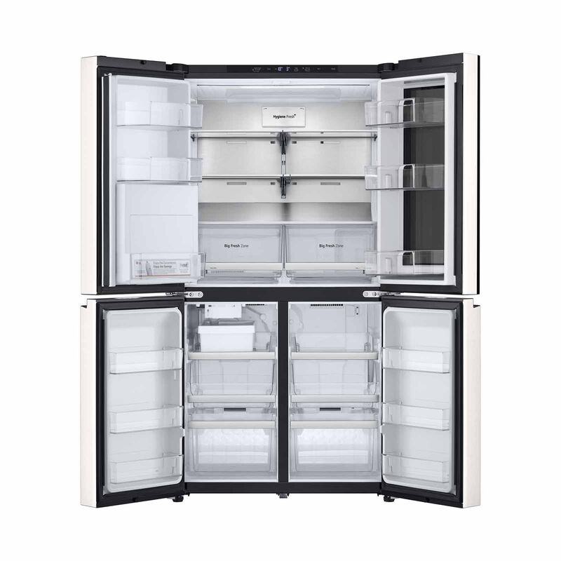 LG Instaview Multi 4 Door Fridge (646l) - Beige GF-K6465EE-image 3