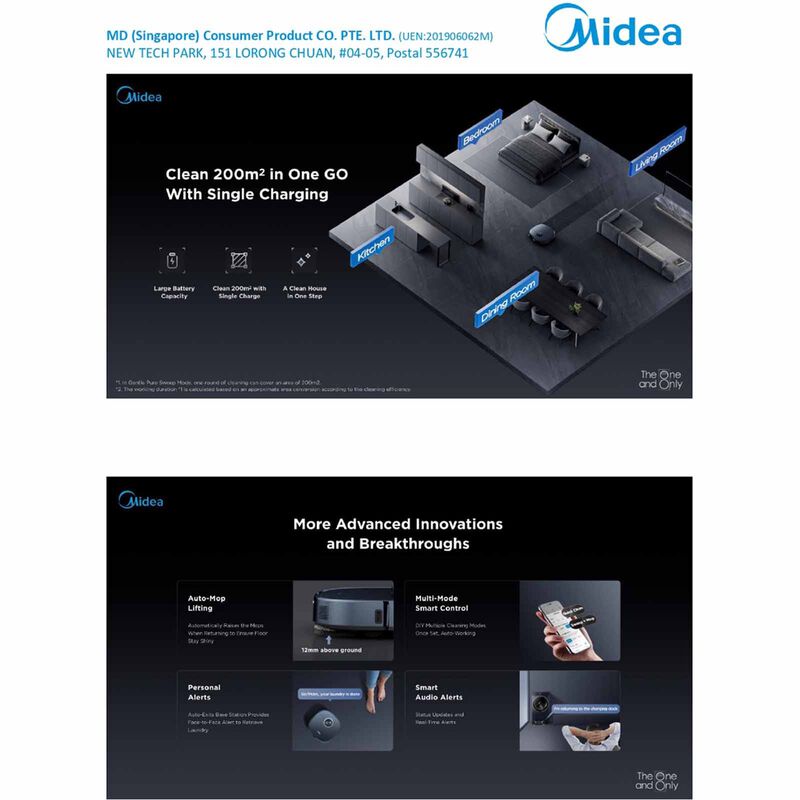 MIDEA Washbot 10kg/7kg Combo With Robot Vac WBMF310-image 12