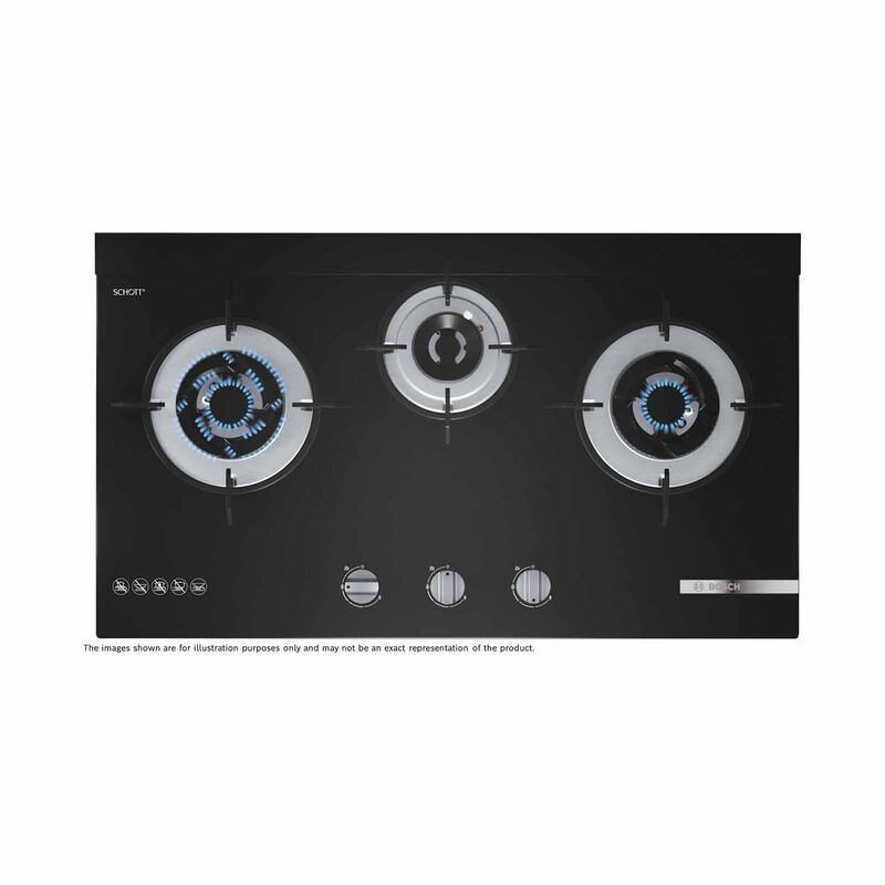 BOSCH 3 Burner Temperglass Gas Hob 78cm Tg (exclude Installation) PMD83D31AF-image 1