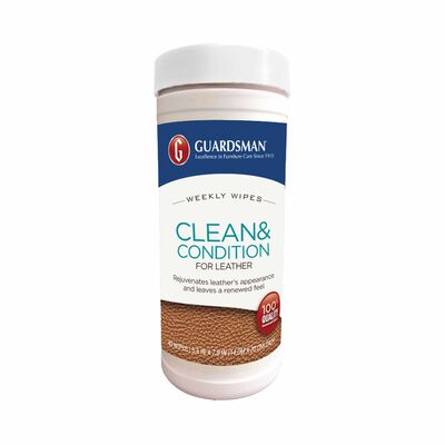 GUARDSMAN Leather Clean & Condition Weekly (40 Wipes) GM-IGLWW