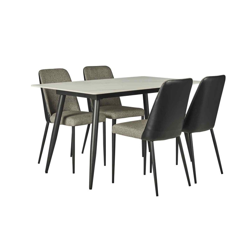 5 Piece Dining Set PARKER-image 3