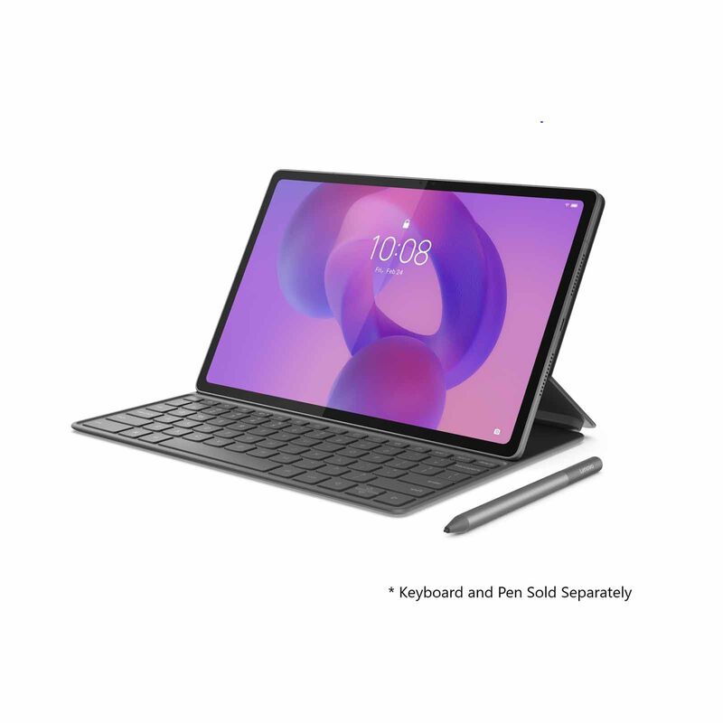 LENOVO 12.1in 2.5k Ips Mediatek Dimensity 6400 Arm Mali G57 Mc2 12gb 256gb Wifi Android 15 IDEA TAB PLUS ZAG70429SG WIFI-image 4
