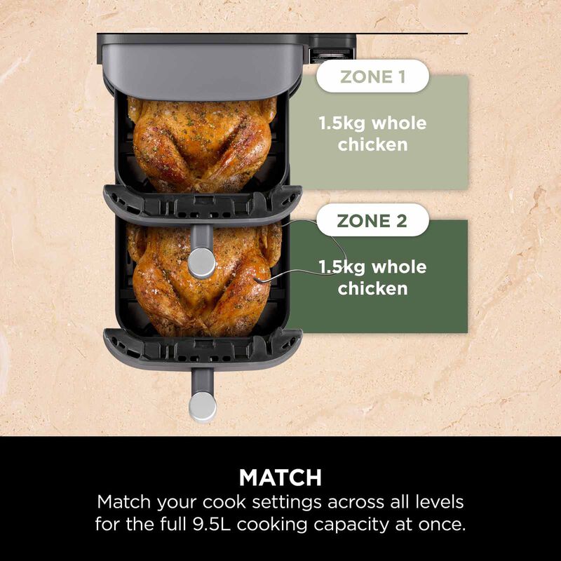 NINJA Double Stack Xl Airfryer (9.5l) SL451SM-image 7