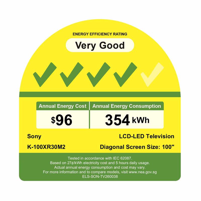 SONY 100 In 4k Ultra Hd Google Led Tv K-100XR30M2-image 2