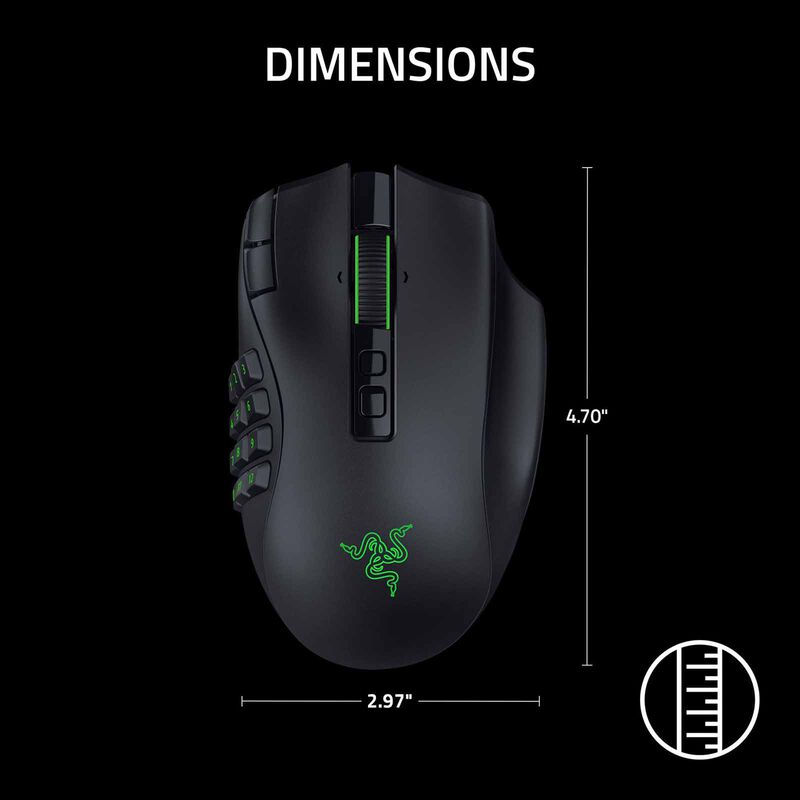 RAZER Naga V3 Pro - Wireless Mmo Gaming Mouse - Ap Packaging RZ01-05660100-R3A1-image 11