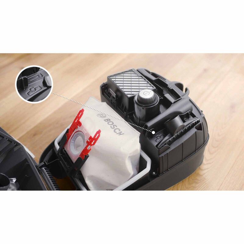 BOSCH Bagged Vacuum Cleaner (600w) - White BGB41HYGGB-image 15