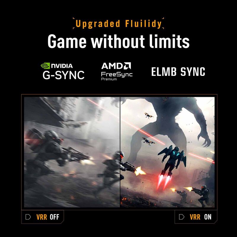 ASUS 27in Tuf Gaming Qhd 300hz Gaming Monitor VG27AQML5A-image 9