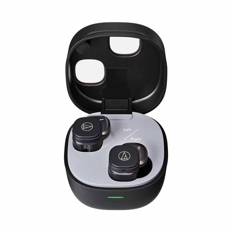 AUDIO TECH True Wireless With Active Noise Cancellation - Black ATH-SQ1TW2NC BK-image 1