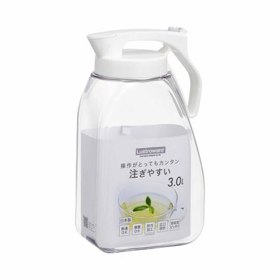 LUSTROWARE Water Pitcher (3.0l) - White K-1289-WH