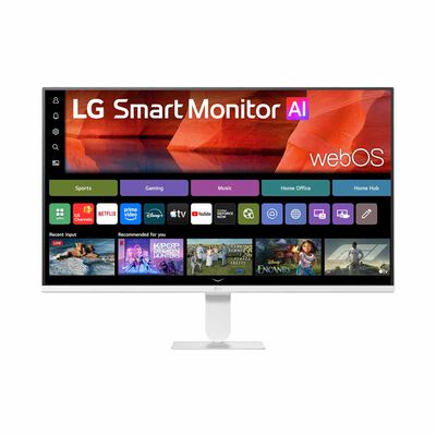 LG 27in Smart Monitor Ai U5s, Fhd Ips Monitor For Streaming With Webos 27U511SB-W