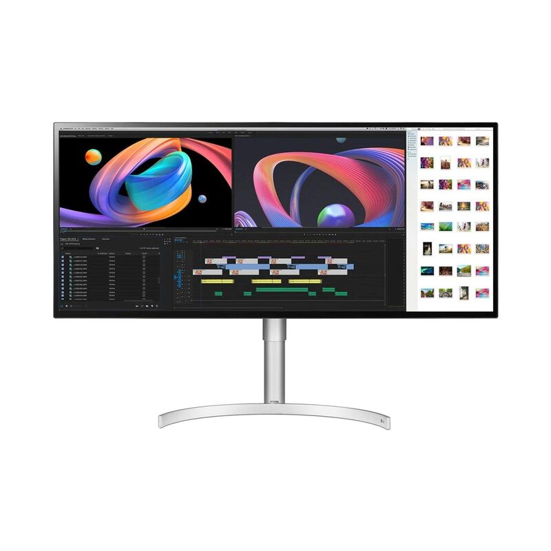 LG 34 In Nano Ips Uhd 4k Ultrawide Monitor 34WK95U-W-image 3