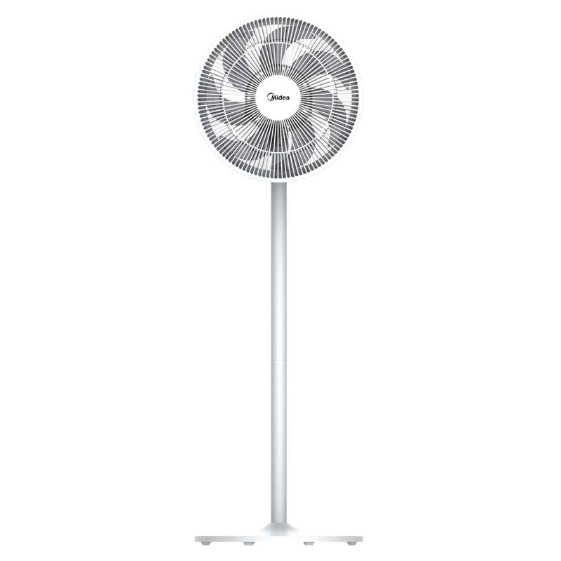 MIDEA 16 In Adjustable Stand Fan- White MS1618W-image 1