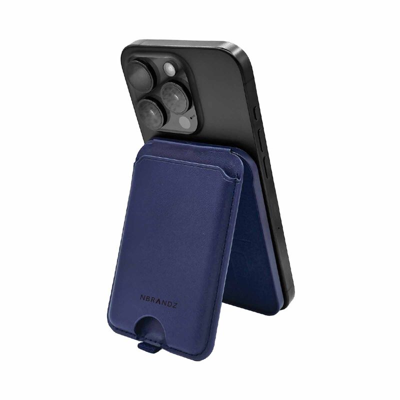 N.BRANDZ Magsafe Wallet Stand-blue N-MAGWALLET2-BL-image 2