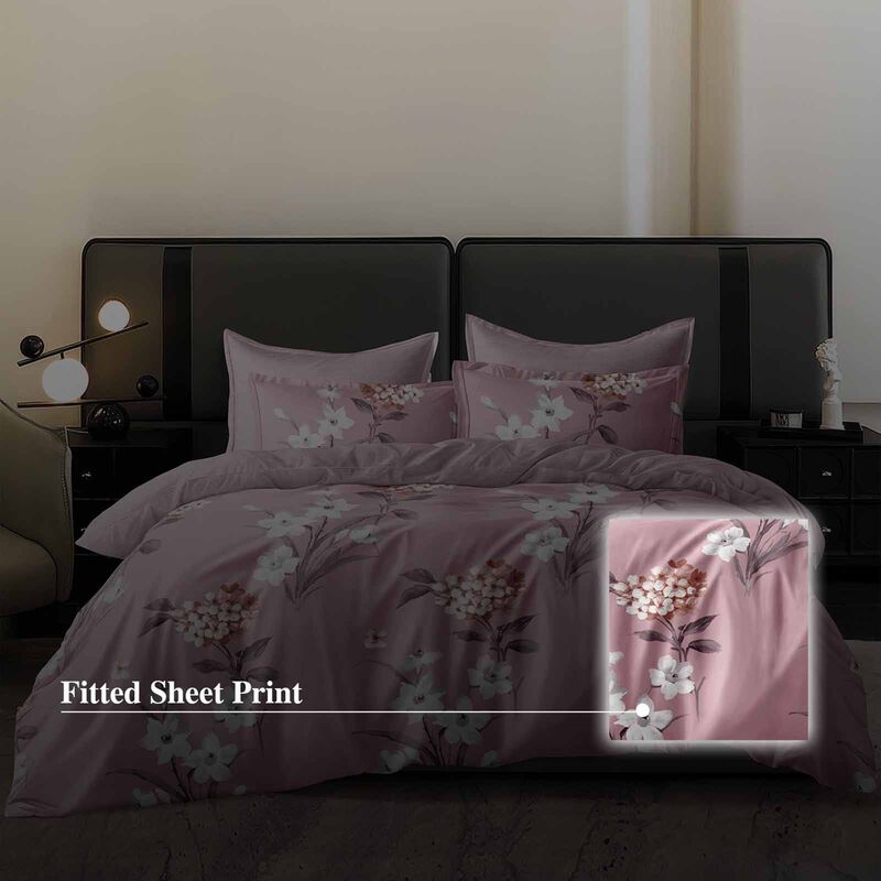 HILLCREST Hillcrest I 988tc Comfylux I Printed I Super Single Fitted Sheet Set I Joyous ( Oe ) 6831 I SS I FS I JOYOUS-image 3