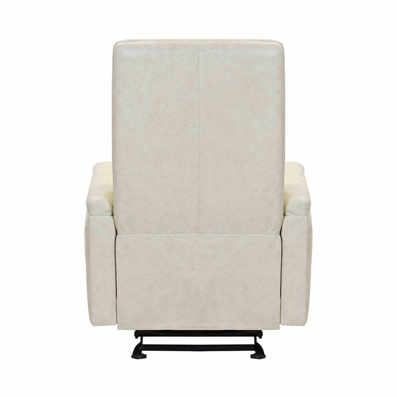 Rocking Chair (fl) C15 Cream Full Leather FERRILL-image 4