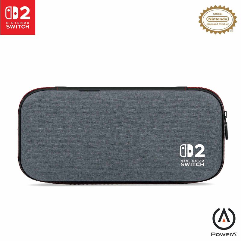 POWERA Nsw2 Slimcase Dark Heather Grey NSCS0528-01-image 1