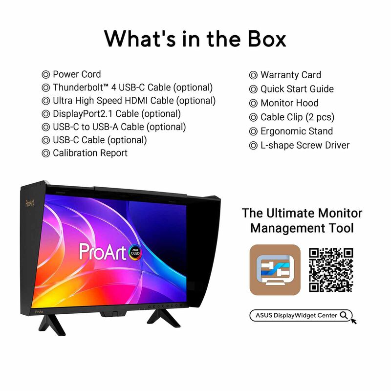 ASUS 26.5in Proart 4k 240hz Monitor PA27USD-image 16