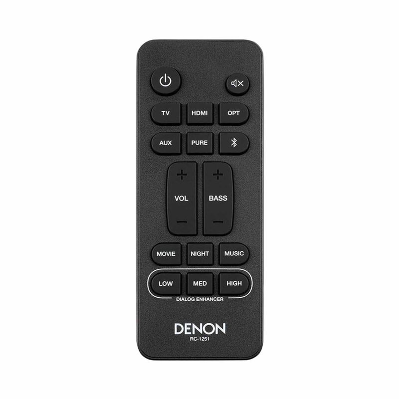 DENON Full-range Dolby Atmos Sound Bar DHT-S218-image 3