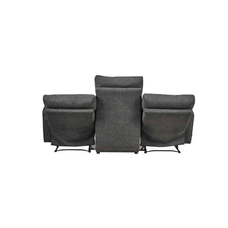 MIZU DESIG 3rr Seater Recliner (sl) Mto Simulated Leather Sofa ELLA-image 46