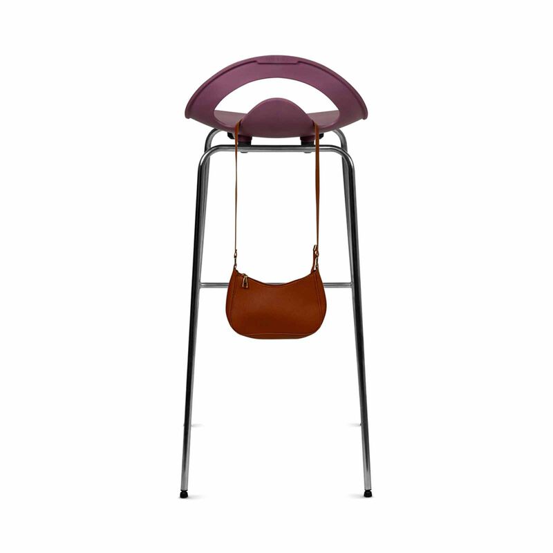 PHOENIX Cocktail High Bar Stool Grape Purple47 X 46 X 96 H Cm COCKTAIL-image 6
