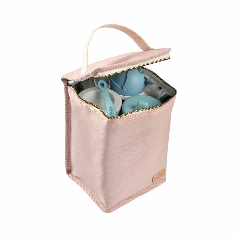 BEABA Meal Pouch - Dusty Pink (online) ISOTHERMAL-image 3