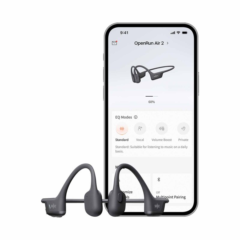 SHOKZ Open-ear Bone Conduction Sports Headphones (mini) S611-MN-BK-image 5