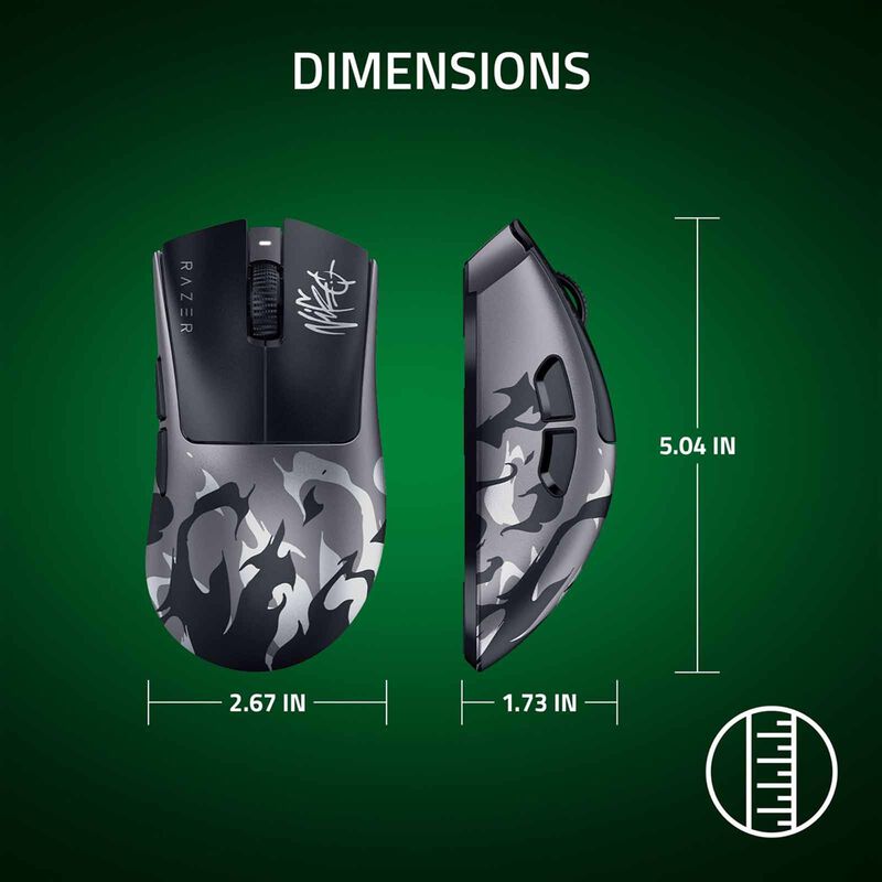 RAZER Deathadder V4 Pro - Wireless Esports Gaming Mouse - Niko Edition - Frml Packaging RZ01-05330300-R3M1-image 7