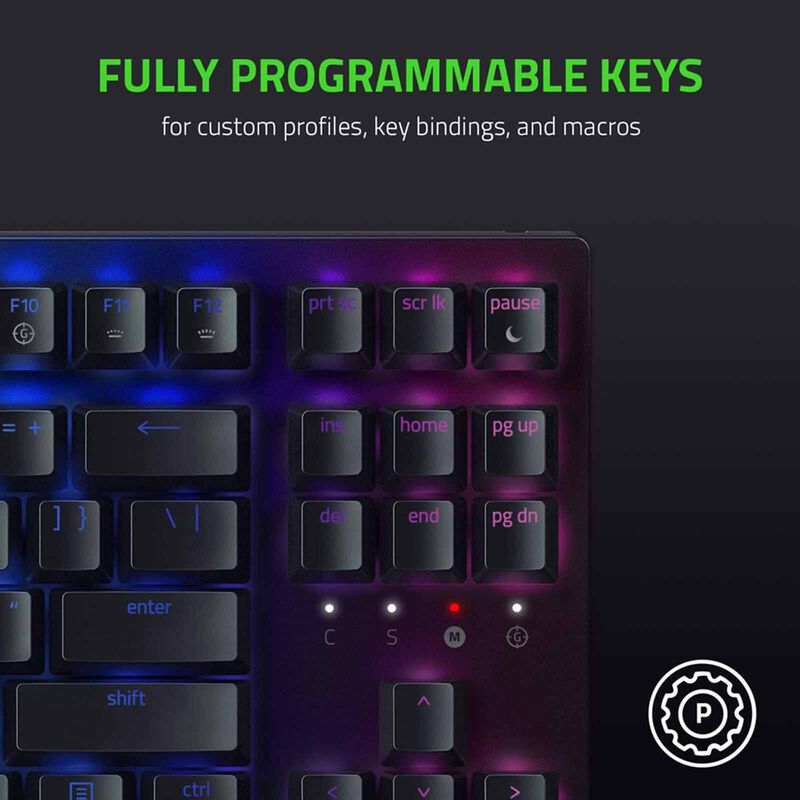 RAZER Blackwidow V3 Tenkeyless - Mechanical Gaming Keyboard (yellow Switch) - Us Layout RZ03-03491800-R3M1-image 7