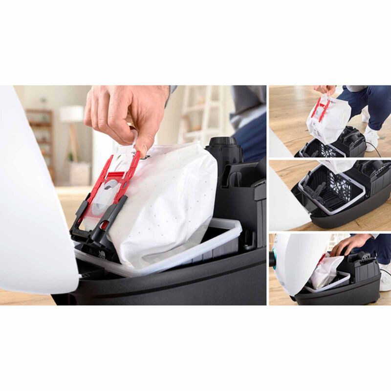BOSCH Bagged Vacuum Cleaner (600w) - White BGB41HYGGB-image 17