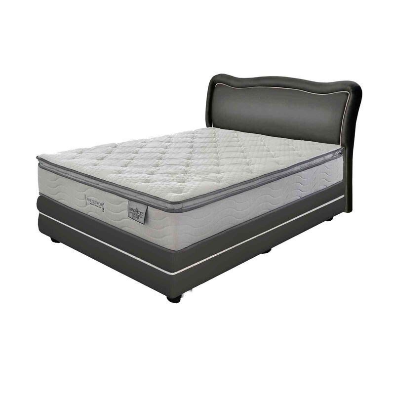 KINGKOIL Single Size Mattress W/bedframe & Hb SPINE SUPPORT-image 2