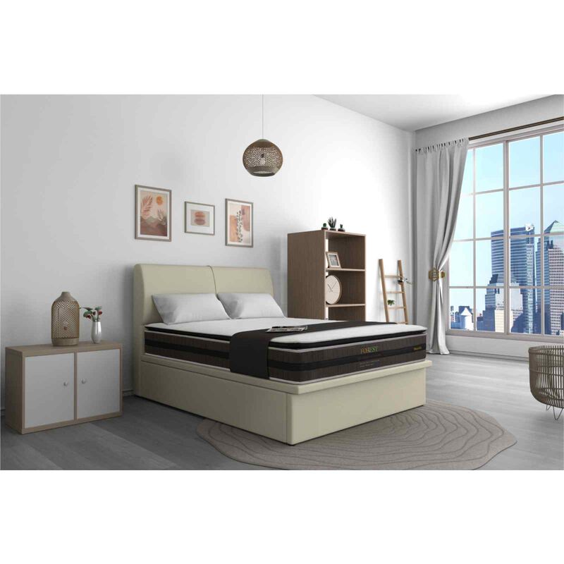MAXCOIL Queen Mattress ECO ORGANIC COTTON PLISSE-image 5