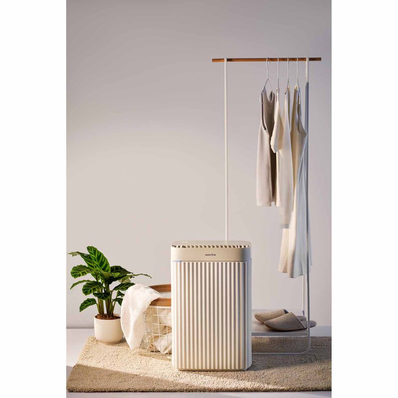 NOVITA 2 In 1 Air Purifier And Dehumidifier (dove White) ND26+ (DW)-image 2