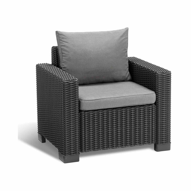 ALLIBERT California Armchair Set Of 2 Graphite D-AB-21-1561-image 3