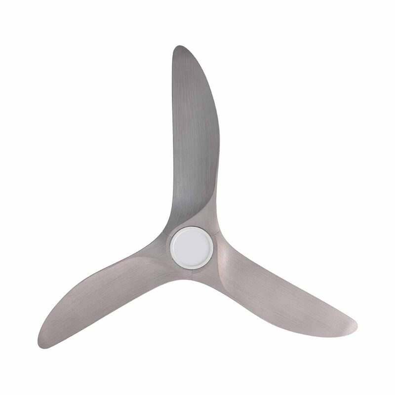 MISTRAL 48 In Dc Ceiling Fan With Wifi- White/wood (3 Blade ) GUST48-WH/WD-image 3