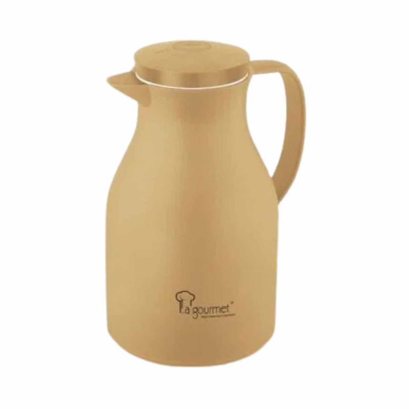 LA GOURMET Camelia 1.0l Glass Liner Vacuum Water Jug - Orange LGVJ400161-image null