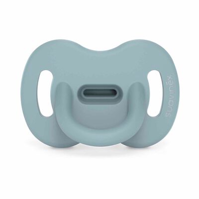 SUAVINEX All Silicone Soother With Sx Pro Physiological Teat 6-18m - Colour Essence Blue (online) SMOOTHIE ULTRA LIGHT