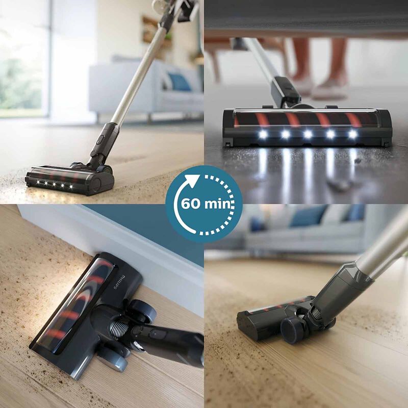 PHILIPS Series 3000 Series Cordless Vacuum Aqua XC3133/61-image 3