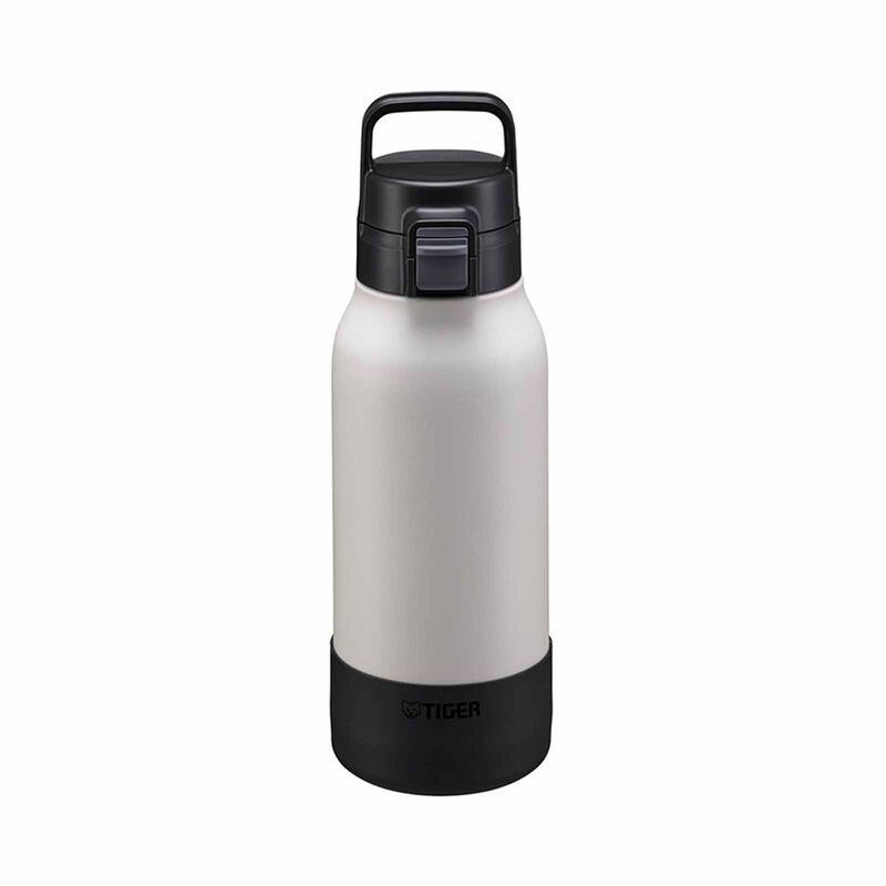 TIGER 1lt Push-botton Lid Stainless Steel Bottle (eaglet White) MTA-B100 (WK)-image 1