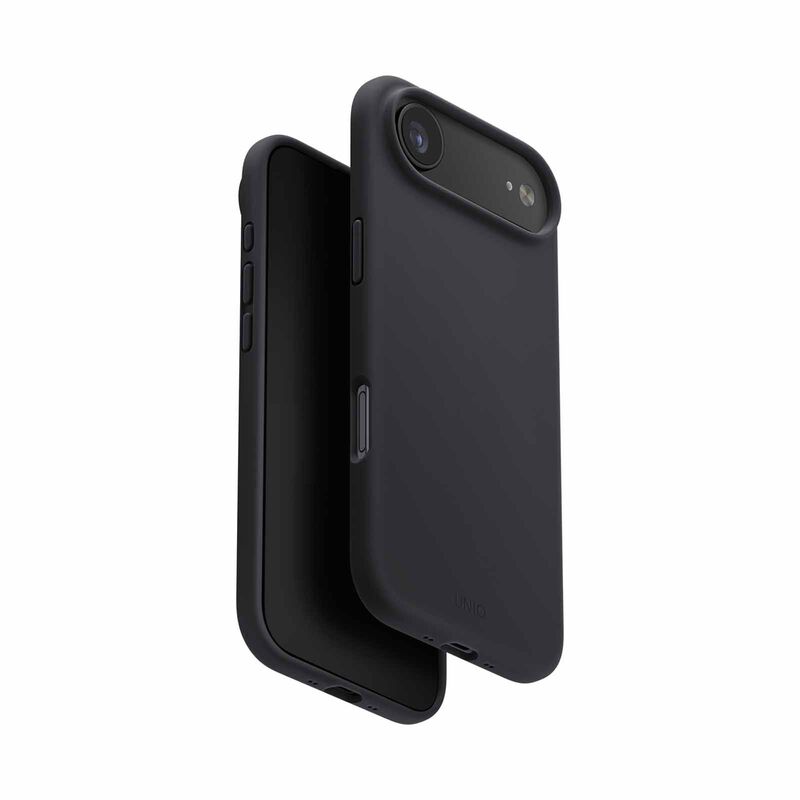 UNIQ Hybrid Iphone 17 Air (2025) 6.6 Magclick Charging Lino - Charcoal Grey UNIQ-IP6.6(2025)-LINOMCGRY-image 2