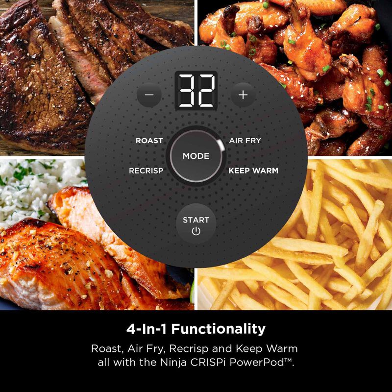 NINJA Crispi Portable Air Fryer (3.8l) - Stone FN101SMST-image 12