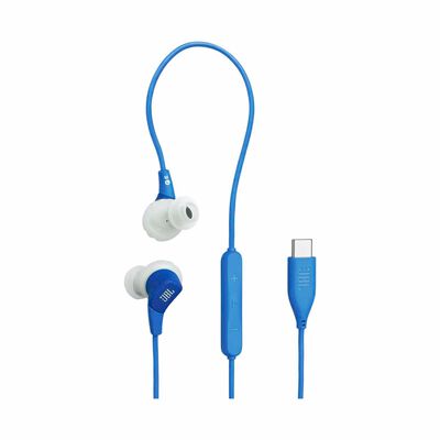 JBL Usb-c Wired Sport Headphones ENDURANCE RUN 3C BLUE
