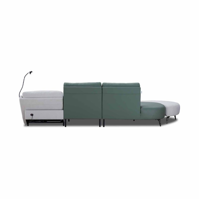 MUZE Modular 4pcs Lt Wht/grn (fab/hl) Cat A AURORA-image 4