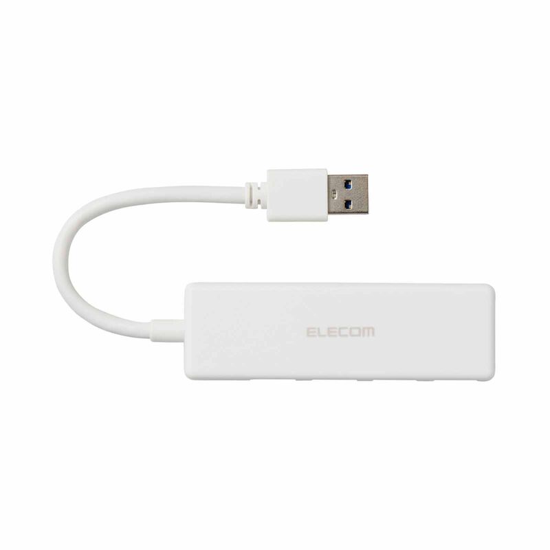 ELECOM Usb 3.0 Bus Power 4 Ports - White U3H-H040WH-image 3